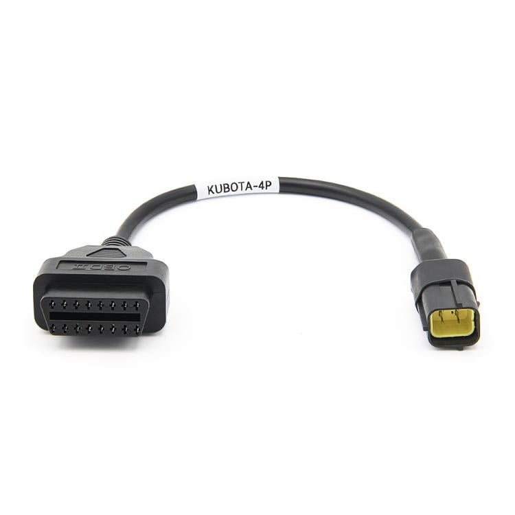 Cavo adattatore diagnostico OBD2 per la riparazione di macchine agricole Kubota Diagmaster Python, OBD2 Diagnostic Adapter Cable
