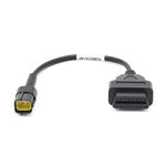 Cavo adattatore diagnostico OBD2 per la riparazione di macchine agricole Kubota Diagmaster Python, OBD2 Diagnostic Adapter Cable