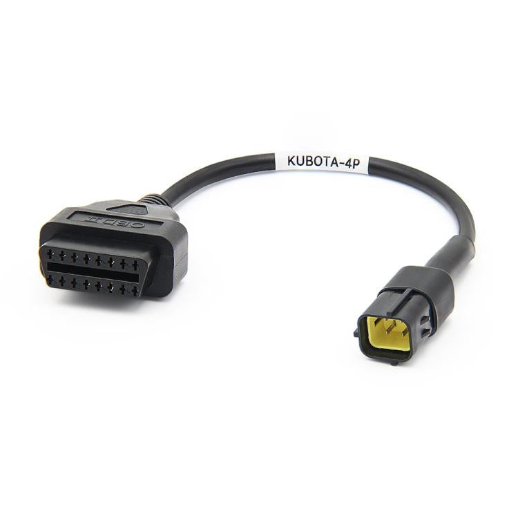 Cavo adattatore diagnostico OBD2 per la riparazione di macchine agricole Kubota Diagmaster Python, OBD2 Diagnostic Adapter Cable