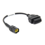 Cavo adattatore diagnostico OBD2 per la riparazione di macchine agricole Kubota Diagmaster Python, OBD2 Diagnostic Adapter Cable