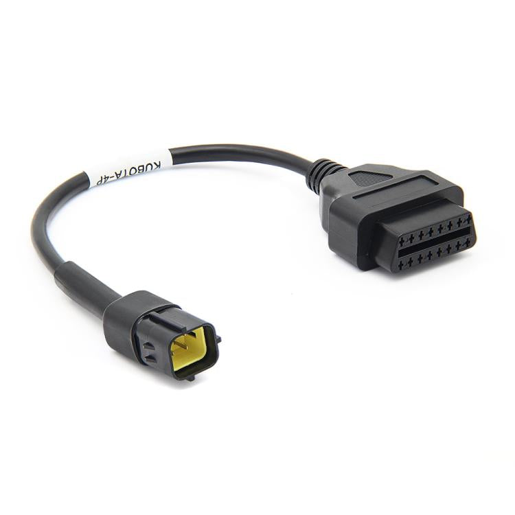 Cavo adattatore diagnostico OBD2 per la riparazione di macchine agricole Kubota Diagmaster Python, OBD2 Diagnostic Adapter Cable