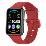 Cinturino per orologio xDfind in silicone tinta unita a sgancio rapido, For Huawei Watch Fit 2