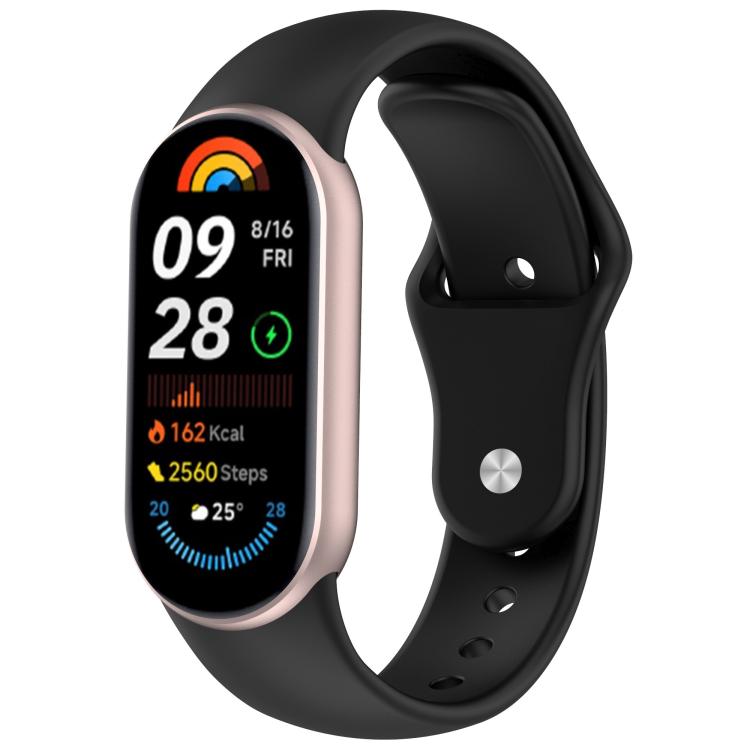 Cinturino per orologio in silicone con fibbia inversa xDfind, For Xiaomi Smart Band 10 / 9 / 8