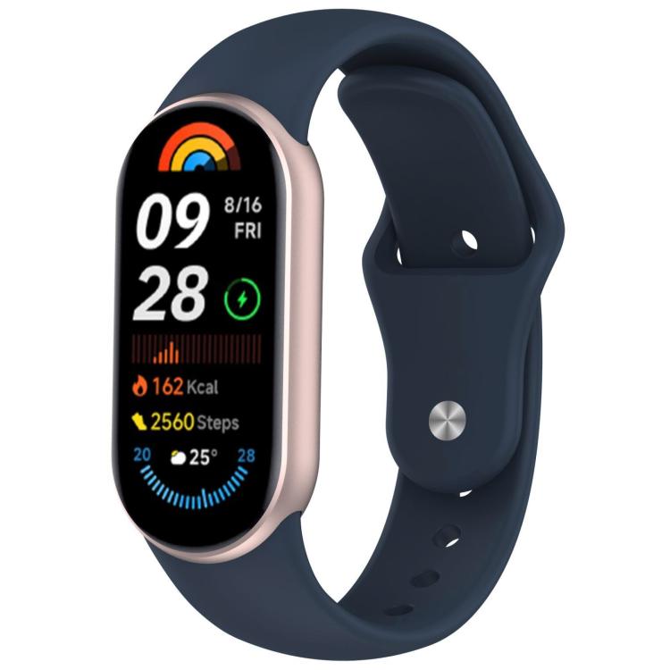 Cinturino per orologio in silicone con fibbia inversa xDfind, For Xiaomi Smart Band 10 / 9 / 8