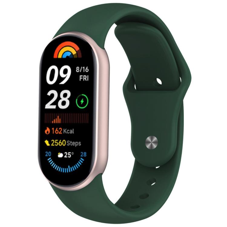 Cinturino per orologio in silicone con fibbia inversa xDfind, For Xiaomi Smart Band 10 / 9 / 8