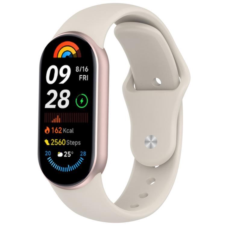 Cinturino per orologio in silicone con fibbia inversa xDfind, For Xiaomi Smart Band 10 / 9 / 8