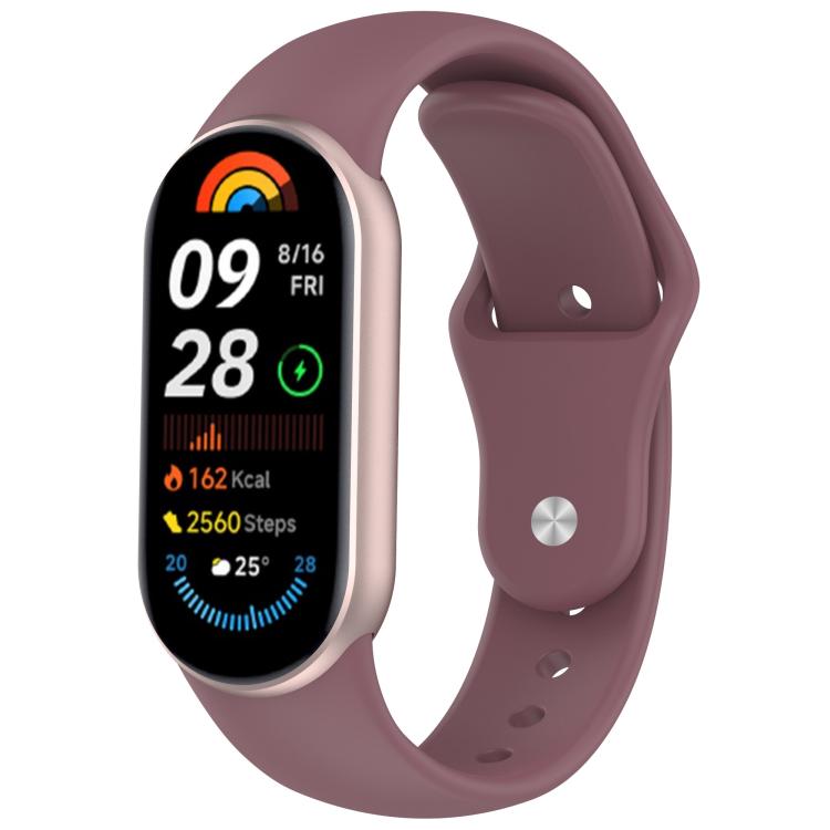 Cinturino per orologio in silicone con fibbia inversa xDfind, For Xiaomi Smart Band 10 / 9 / 8