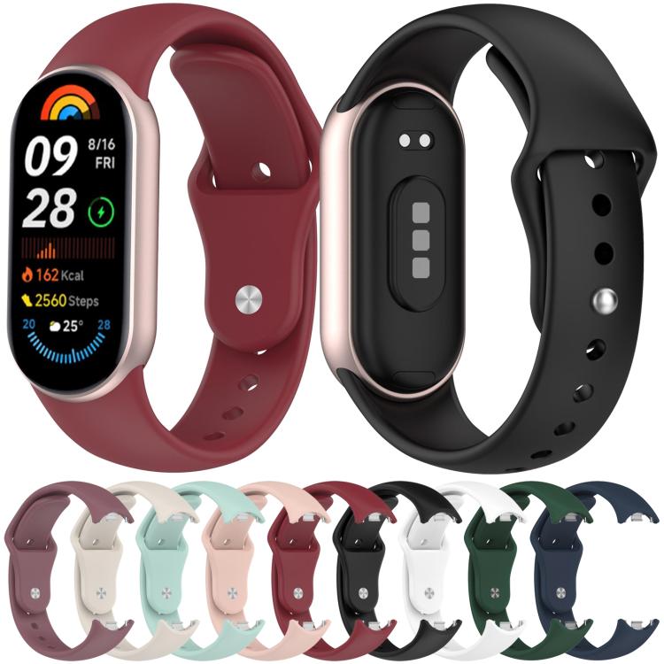 Cinturino per orologio in silicone con fibbia inversa xDfind, For Xiaomi Smart Band 10 / 9 / 8