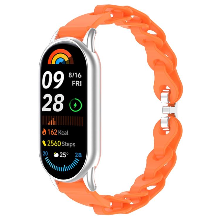 Cinturino per orologio in silicone con bracciale cavo xDfind, For Xiaomi Smart Band 10 / 9 / 8
