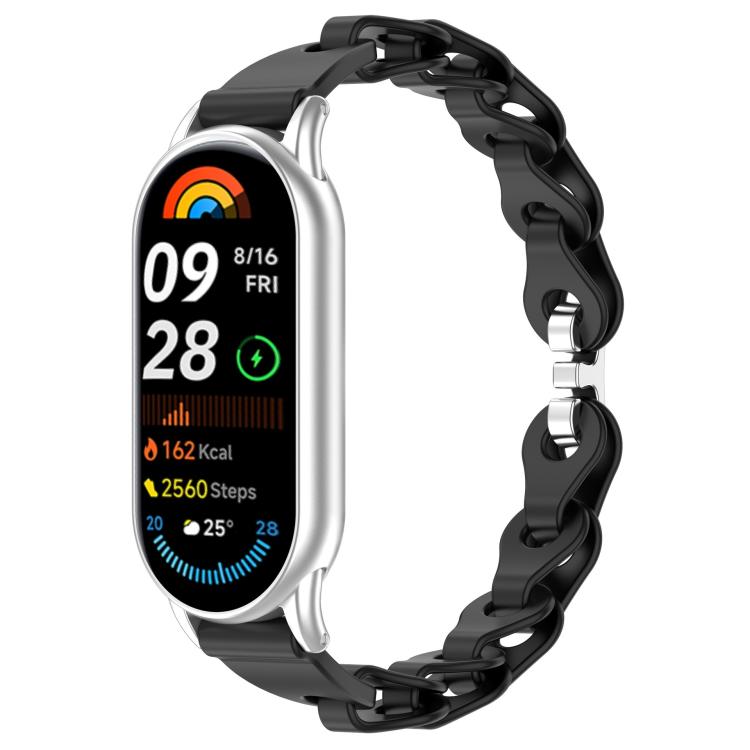 Cinturino per orologio in silicone con bracciale cavo xDfind, For Xiaomi Smart Band 10 / 9 / 8
