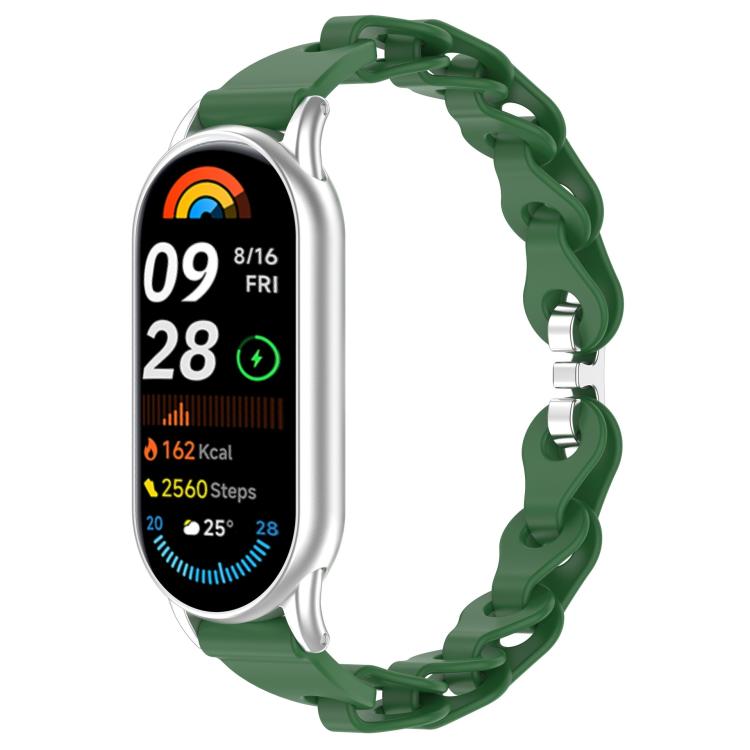 Cinturino per orologio in silicone con bracciale cavo xDfind, For Xiaomi Smart Band 10 / 9 / 8