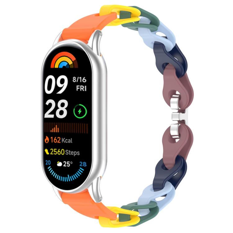 Cinturino per orologio in silicone con bracciale cavo xDfind, For Xiaomi Smart Band 10 / 9 / 8