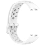 Cinturino per orologio in silicone traspirante con fori xDfind, For Huawei Band 10 / 9 / 8