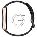 Cinturino per orologio in silicone traspirante con fori xDfind, For Huawei Band 10 / 9 / 8
