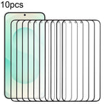 10 pezzi di lente esterna in vetro per schermo frontale con adesivo OCA otticamente trasparente, For Samsung Galaxy S25 SM-S931B, For Samsung Galaxy S25+ SM-S936B, For Samsung Galaxy M55s SM-M558B, For Samsung Galaxy F05 SM-E055F                       ...