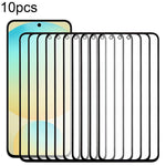 10 pezzi di lente esterna in vetro per schermo frontale con adesivo OCA otticamente trasparente, For Samsung Galaxy S25 SM-S931B, For Samsung Galaxy S25+ SM-S936B, For Samsung Galaxy M55s SM-M558B, For Samsung Galaxy F05 SM-E055F                       ...
