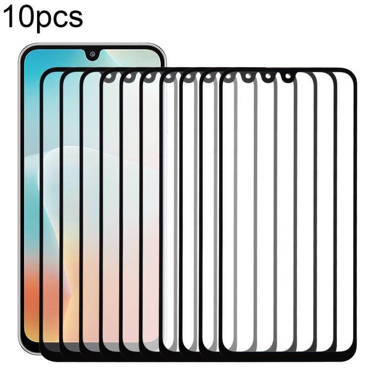 10 pezzi di lente esterna in vetro per schermo frontale con adesivo OCA otticamente trasparente, For Galaxy S26+ SM-S947B, For Galaxy M07 SM-M075F, For Galaxy M17 SM-M176B, For Galaxy S26 SM-S942B, For Galaxy A57 SM-A576B, For Galaxy A37 SM-A376B      ...