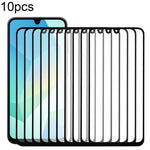 10 pezzi di lente esterna in vetro per schermo frontale con adesivo OCA otticamente trasparente, For Samsung Galaxy S25 SM-S931B, For Samsung Galaxy S25+ SM-S936B, For Samsung Galaxy M55s SM-M558B, For Samsung Galaxy F05 SM-E055F                       ...