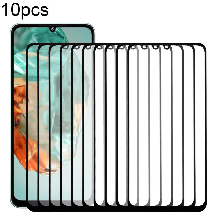 10 pezzi di lente esterna in vetro per schermo frontale con adesivo OCA otticamente trasparente, For Galaxy S26+ SM-S947B, For Galaxy M07 SM-M075F, For Galaxy M17 SM-M176B, For Galaxy S26 SM-S942B, For Galaxy A57 SM-A576B, For Galaxy A37 SM-A376B      ...