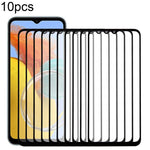 10 pezzi di lente esterna in vetro per schermo frontale con adesivo OCA otticamente trasparente, For Samsung Galaxy S25 SM-S931B, For Samsung Galaxy S25+ SM-S936B, For Samsung Galaxy M55s SM-M558B, For Samsung Galaxy F05 SM-E055F                       ...