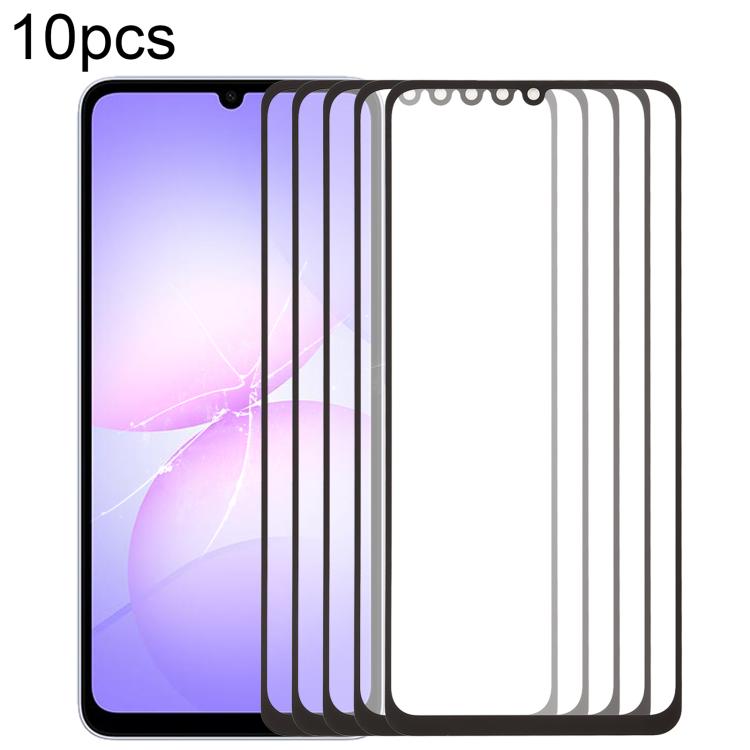 10 pezzi di lente esterna in vetro per schermo frontale con adesivo OCA otticamente trasparente, For Galaxy S26+ SM-S947B, For Galaxy M07 SM-M075F, For Galaxy M17 SM-M176B, For Galaxy S26 SM-S942B, For Galaxy A57 SM-A576B, For Galaxy A37 SM-A376B      ...