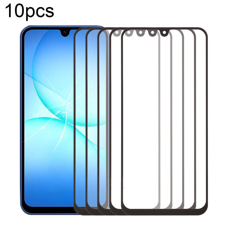 10 pezzi di lente esterna in vetro per schermo frontale con adesivo OCA otticamente trasparente, For Galaxy S26+ SM-S947B, For Galaxy M07 SM-M075F, For Galaxy M17 SM-M176B, For Galaxy S26 SM-S942B, For Galaxy A57 SM-A576B, For Galaxy A37 SM-A376B      ...