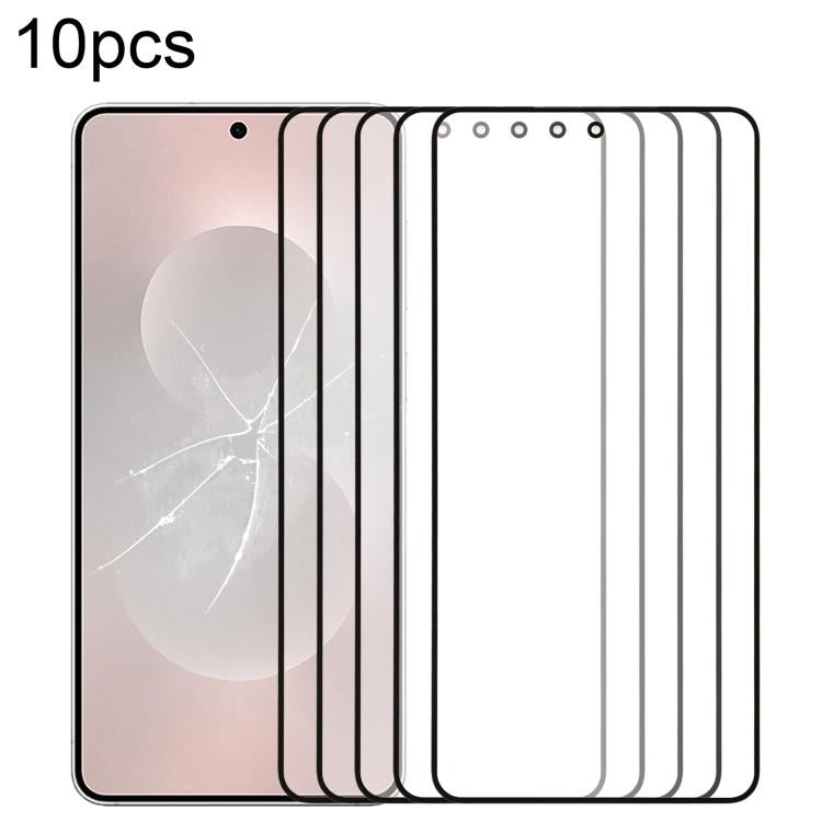 10 pezzi di lente esterna in vetro per schermo frontale con adesivo OCA otticamente trasparente, For Galaxy S26+ SM-S947B, For Galaxy M07 SM-M075F, For Galaxy M17 SM-M176B, For Galaxy S26 SM-S942B, For Galaxy A57 SM-A576B, For Galaxy A37 SM-A376B      ...
