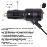 Cavo di prolunga per accendisigari auto 2 in 1 da 12V a 24V con interruttore, 0.2m, 0.6m, 1m