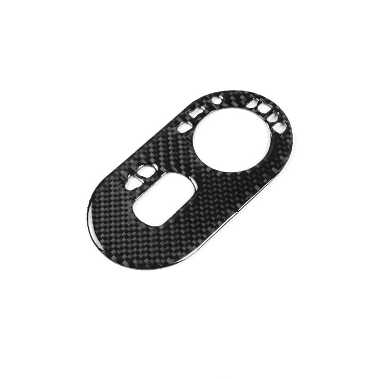 Adesivo decorativo in fibra di carbonio per interruttore fari auto per SEAT Ibiza 2003-2008, lato destro (lato guidatore)., Headlight Switch, Right Driver