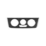 Pannello interruttori climatizzatore auto in fibra di carbonio, adesivo decorativo per SEAT Ibiza 2009-2014, lato guidatore sinistro e destro., Air Conditioner Switch Panel A
