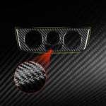 Pannello interruttori climatizzatore auto in fibra di carbonio, adesivo decorativo per SEAT Ibiza 2009-2014, lato guidatore sinistro e destro., Air Conditioner Switch Panel A