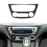 Adesivo decorativo in fibra di carbonio per pannello climatizzatore auto B per Renault Fluence 2009-2017 / Megane 2008-2016, lato guidatore sinistro e destro., Air Conditioner Panel B