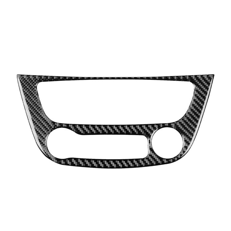 Adesivo decorativo in fibra di carbonio per pannello climatizzatore auto B per Renault Fluence 2009-2017 / Megane 2008-2016, lato guidatore sinistro e destro., Air Conditioner Panel B