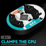 RF4 RF-FT06 Mini dispositivo di riparazione per schede madri con chip in vetro termoresistente, RF4 RF-FT06