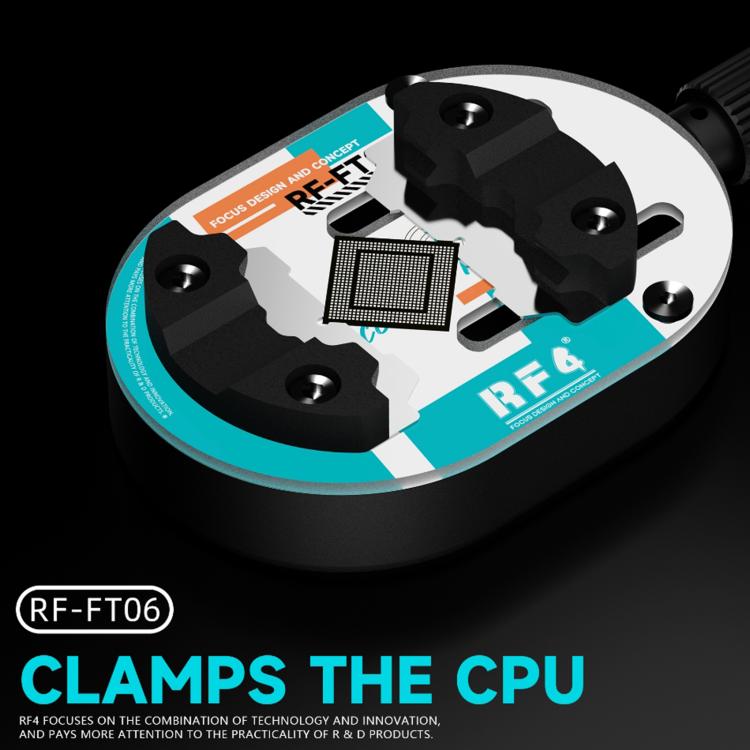 RF4 RF-FT06 Mini dispositivo di riparazione per schede madri con chip in vetro termoresistente, RF4 RF-FT06