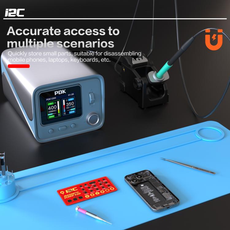 Piastra a vite magnetica ad adsorbimento completo i2C SCO, i2C SCO(Black), i2C SCO(Red)