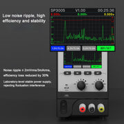Alimentatore CC programmabile CNC con interconnessione intelligente Aixun SP3005, Aixun SP3005 EU Plug