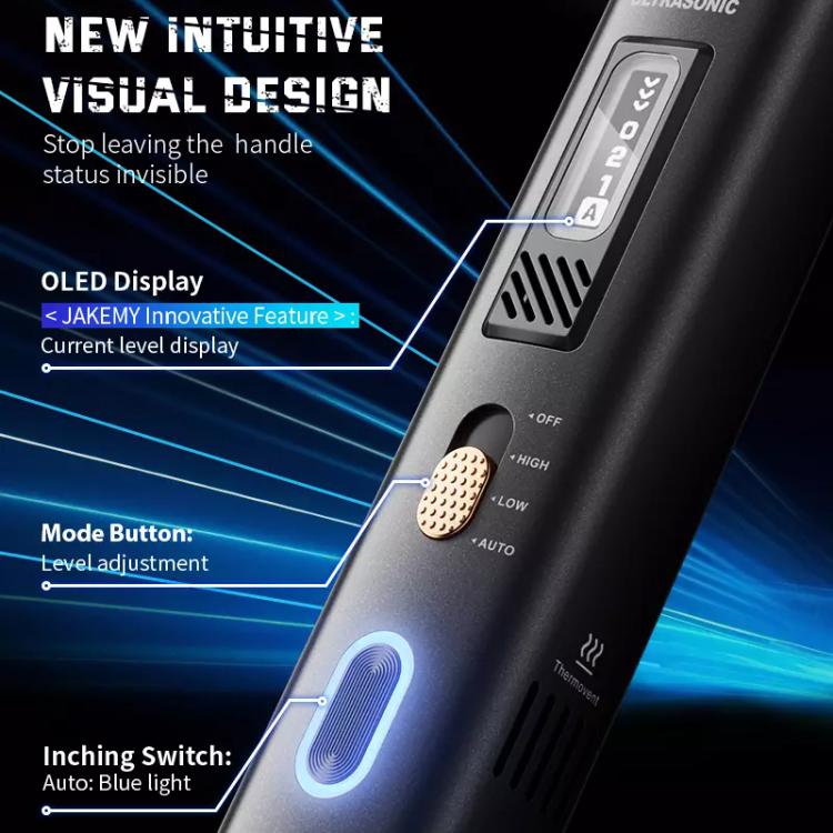 Lucidatrice a ultrasuoni portatile 2 in 1 Jakemy 35W
