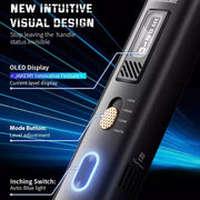 Lucidatrice a ultrasuoni portatile 2 in 1 Jakemy Serie JM-Y10 da 35 W, EU Plug, UK Plug, US Plug