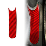 Adesivo decorativo in fibra di carbonio per pannello del freno a mano dell'auto per SEAT Leon 2005-2012, lato guidatore sinistro e destro., Handbrake Panel