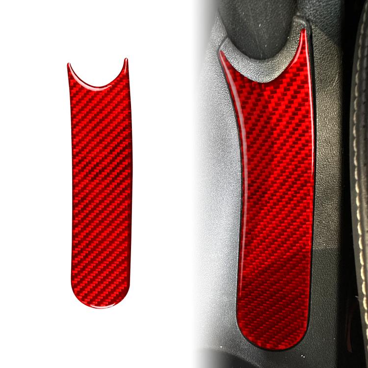 Adesivo decorativo in fibra di carbonio per pannello del freno a mano dell'auto per SEAT Leon 2005-2012, lato guidatore sinistro e destro., Handbrake Panel