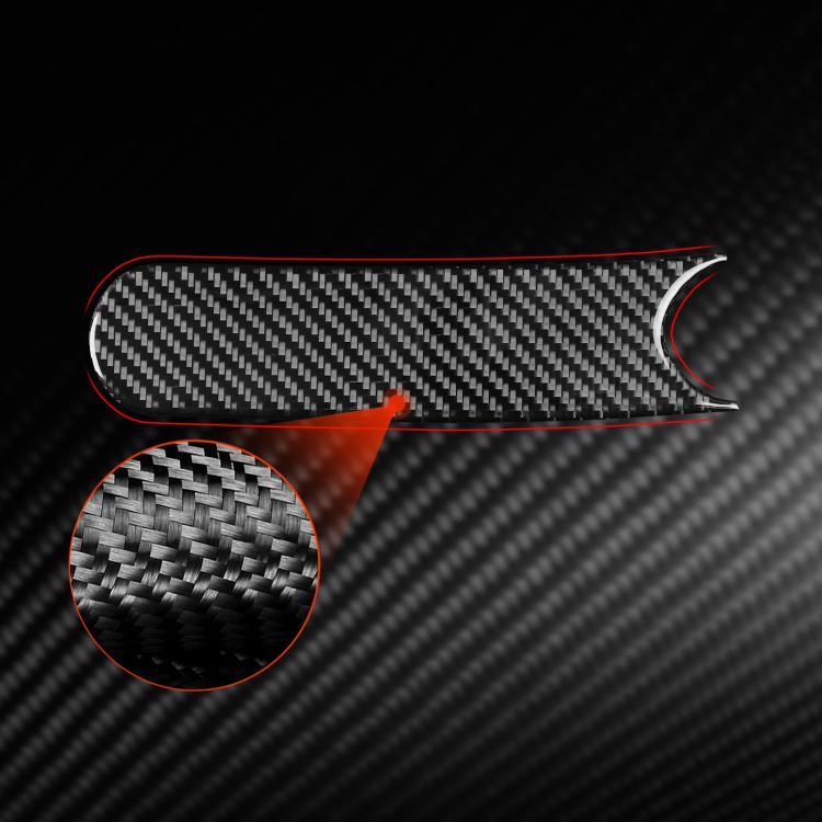 Adesivo decorativo in fibra di carbonio per pannello del freno a mano dell'auto per SEAT Leon 2005-2012, lato guidatore sinistro e destro., Handbrake Panel