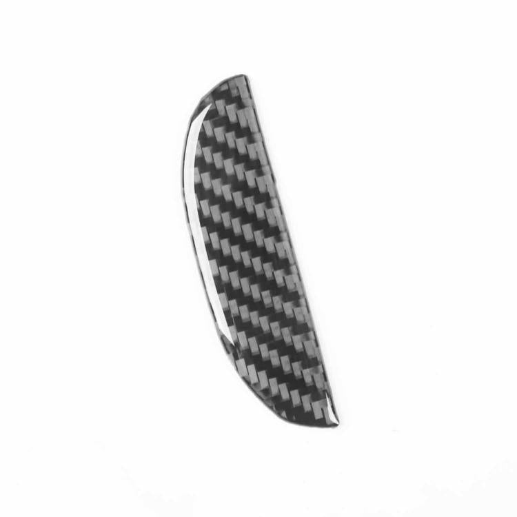 Adesivo decorativo con maniglia in fibra di carbonio per vano portaoggetti sotto il sedile del passeggero dell'auto per SEAT Leon 2005-2012, lato guidatore sinistro e destro., Passenger Seat Storage Box Handle
