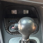 Adesivo in fibra di carbonio per portabicchiere Seat Leon 2005-20