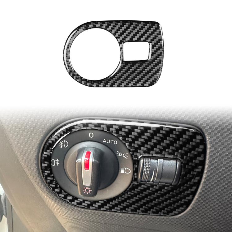 Adesivo in fibra di carbonio per pannello interruttori Seat Leon