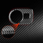 Adesivo decorativo in fibra di carbonio per pannello interruttori fari auto per SEAT Leon 2005-2012, Headlight Switch Panel, Left Driver, Headlight Switch Panel, Right Driver