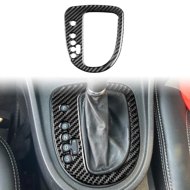Adesivo in fibra di carbonio per pannello leva cambio Seat Leon