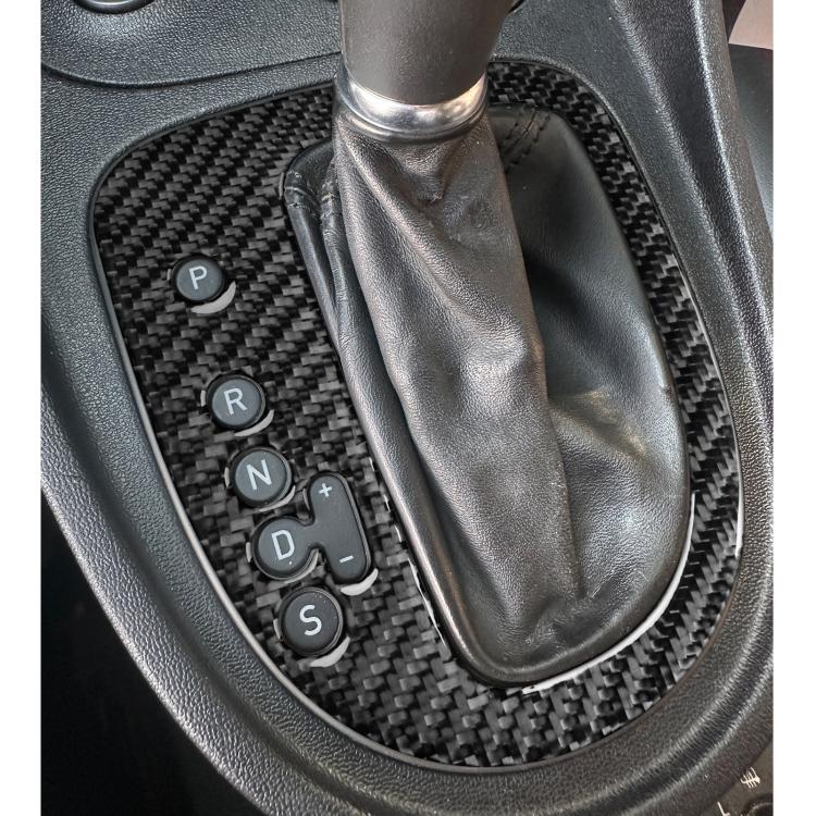 Adesivo in fibra di carbonio per pannello leva cambio Seat Leon