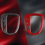 Adesivo in fibra di carbonio per pannello leva cambio Seat Leon