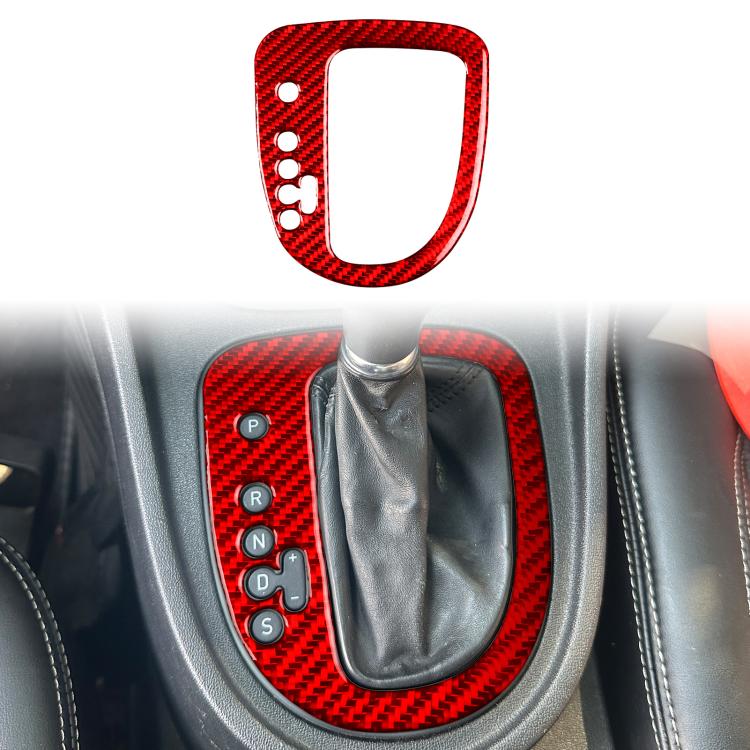Adesivo in fibra di carbonio per pannello leva cambio Seat Leon